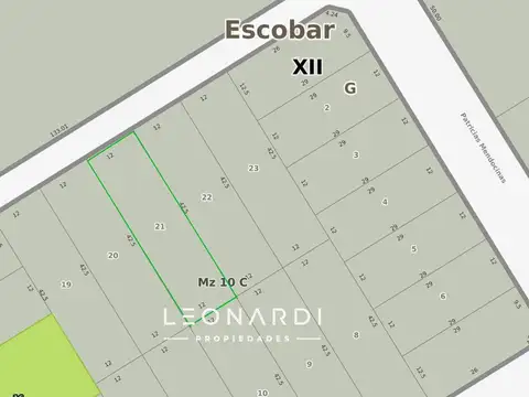Terreno en Venta en Belén de Escobar, Partido de Escobar