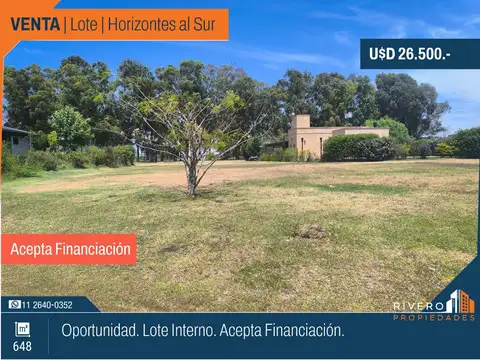 Terreno en Venta en Horizontes al Sur, Canning