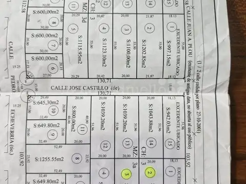 Terreno en Venta en Chascomus, Partido de Chascomús