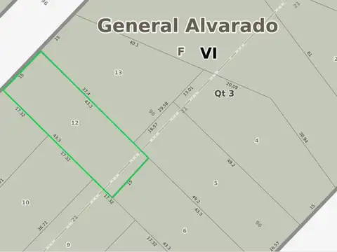 Terreno en Venta en Mar del Sud, Partido de General Alvarado