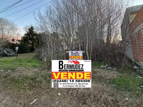Terreno en Venta en Mar del Tuyu, Partido de La Costa