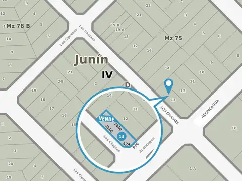 Terreno en Venta en Junin, Partido de Junín