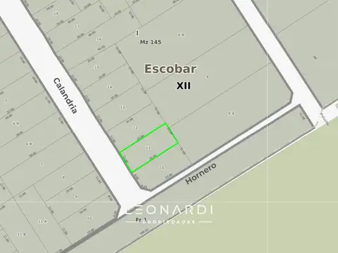 Terreno en Venta en Barrio el Cazador, Partido de Escobar