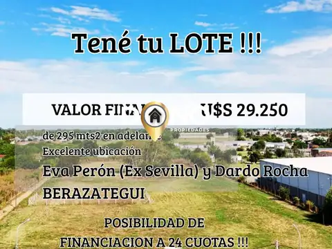 Terreno en Venta en Sourigues, Partido de Berazategui