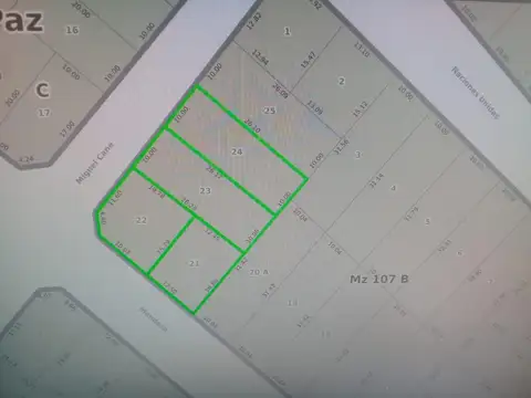 Terreno en Venta en José Clemente Paz, Partido de José C. Paz