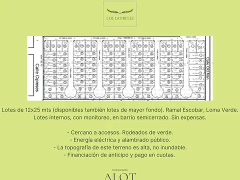 Terreno en Venta en Loma Verde, Partido de Escobar