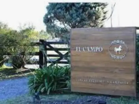 Terreno en Venta en Barrio El Campo - Fincas Exclusivas Cardales, Countries y Barrios Cerrados en Campana