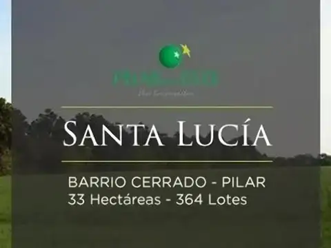 Terreno en Venta en Pilar del Este - Santa Lucia, Countries y Barrios Cerrados en Pilar