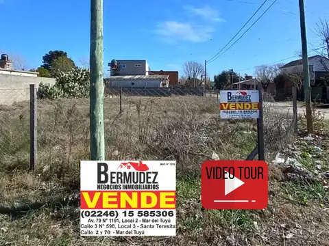 Terreno en Venta en Santa Teresita, Partido de La Costa
