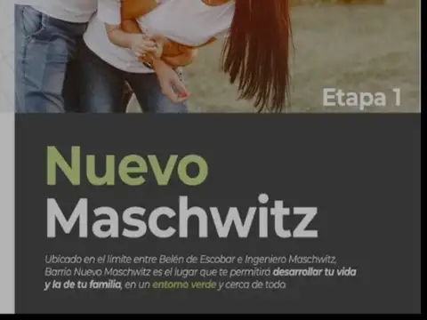Terreno en Venta en Ingeniero Maschwitz, Partido de Escobar
