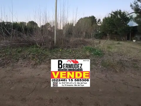 Terreno en Venta en Mar del Tuyu, Partido de La Costa