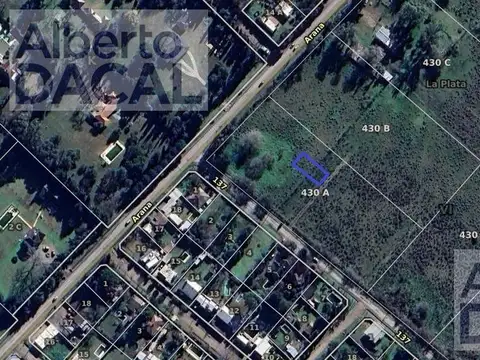 Terreno en Venta en Villa Elisa, Partido de La Plata