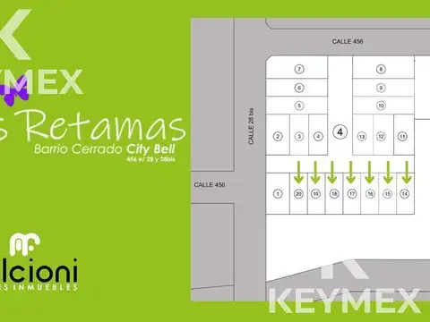 Terreno en Venta en City Bell, Partido de La Plata