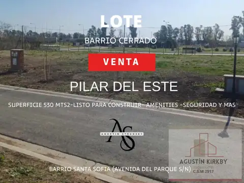 Terreno en Venta en Pilar Del Este, Countries y Barrios Cerrados en Pilar