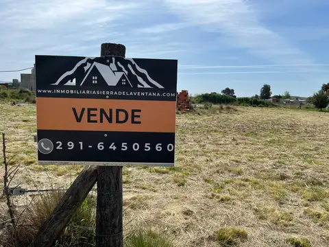 Terreno en Venta en Sierra de la Ventana, Partido de Tornquist