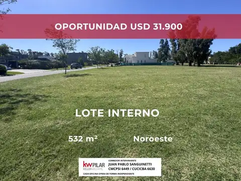 Terreno en Venta en Santo Tomas, Countries y Barrios Cerrados en Pilar