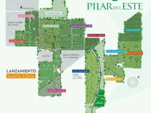 Terreno en Venta en Pilar Del Este, Countries y Barrios Cerrados en Pilar