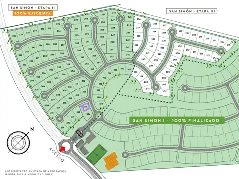 Terreno en Venta en San Simon, Canning