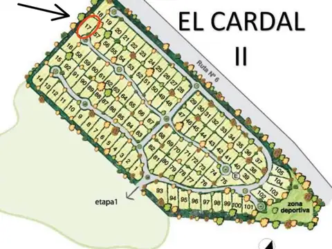 Terreno en Venta en El Cardal 2, Countries y Barrios Cerrados en Campana