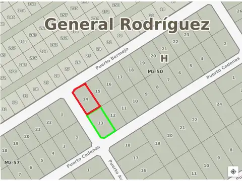 Terreno en Venta en General Rodriguez, Partido de General Rodríguez