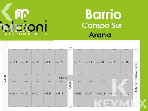 Terreno en Venta en Arana, Partido de La Plata