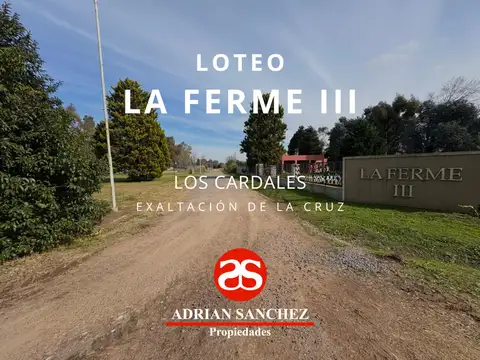 Terreno en Venta en Los Cardales, Partido de Exaltación de la Cruz