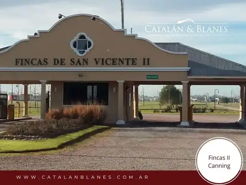 Terreno en Venta en Fincas de San Vicente, Canning