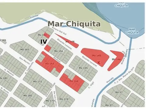 Terreno en Venta en Villa Mar Chiquita, Mar Chiquita
