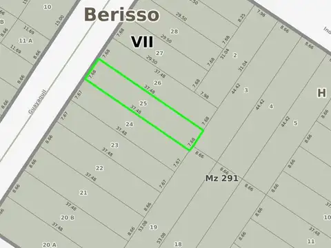 Terreno en Venta en Berisso, Partido de Berisso