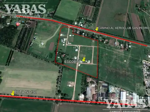 Terreno en Venta en San Pedro, Partido de San Pedro