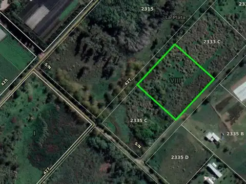 Terreno en Venta en Villa Elisa, Partido de La Plata