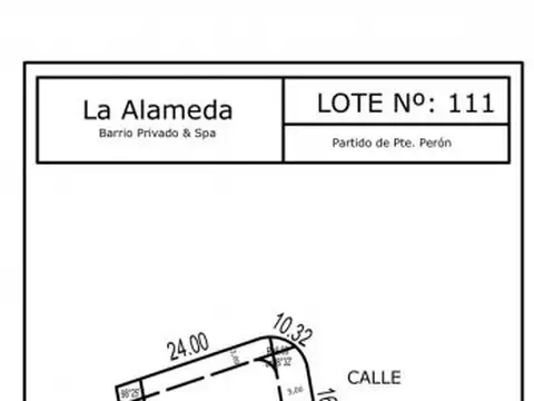 Terreno en Venta en La Alameda, Canning