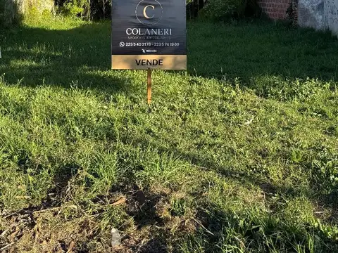Terreno en Venta en Barrio López de Gomara, Mar del Plata
