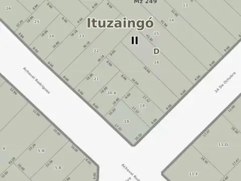 Terreno en Venta en Ituzaingo Sur, Ituzaingo