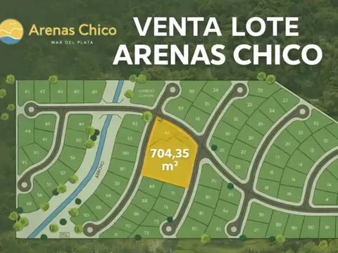 Terreno en Venta en Barrio Arenas Chico, Mar del Plata