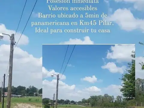 Terreno en Venta en Villa Rosa, Partido de Pilar