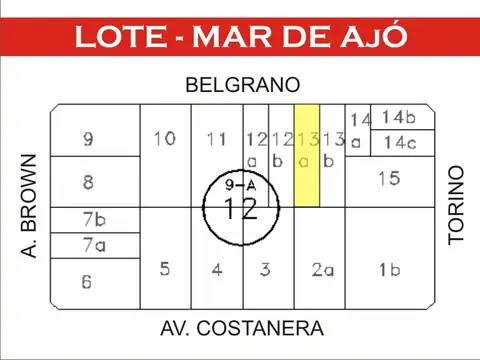 Terreno en Venta en Mar de Ajo, Partido de La Costa