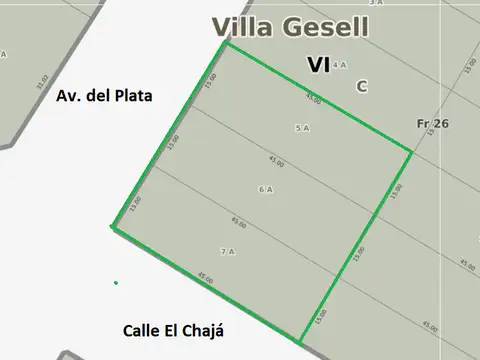Terreno en Venta en Mar de las Pampas, Partido de Villa Gesell