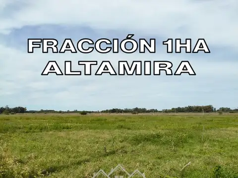 Terreno en Venta en Altamira, Partido de Mercedes