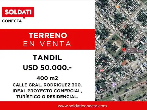 Terreno en Venta en Tandil, Partido de Tandil