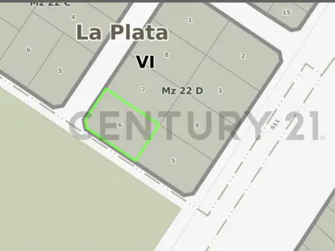 Terreno en Venta en La Plata, Partido de La Plata