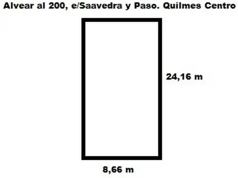 Terreno en Venta en Quilmes, Partido de Quilmes