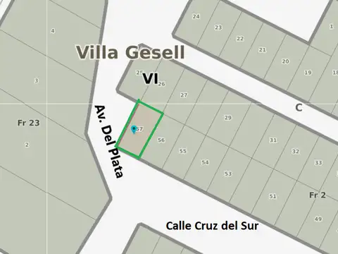 Terreno en Venta en Mar de las Pampas, Partido de Villa Gesell