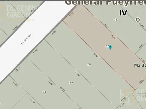 Terreno en Venta en Barrio San Jacinto, Partido de General Pueyrredón