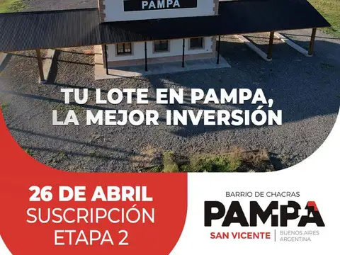 Terreno en Venta en San Vicente, Partido de San Vicente