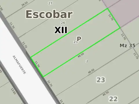Terreno en Venta en Belen de Escobar, Partido de Escobar