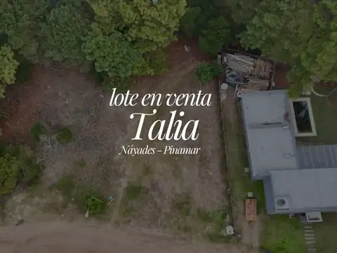 Terreno en Venta en Nayades, Pinamar