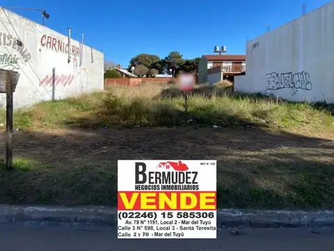 Terreno en Venta en Mar del Tuyu, Partido de La Costa