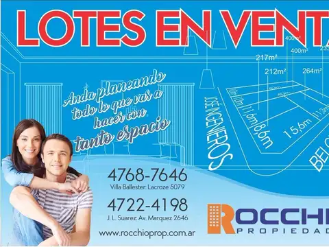 Terreno en Venta en Jose Leon Suarez, Partido de General San Martín