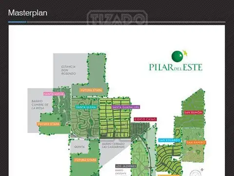 Terreno en Venta en Pilar del Este - Santa Elena, Countries y Barrios Cerrados en Pilar